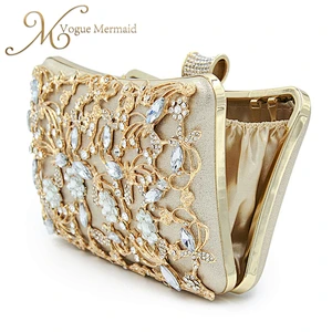 rhinestone clutch bag